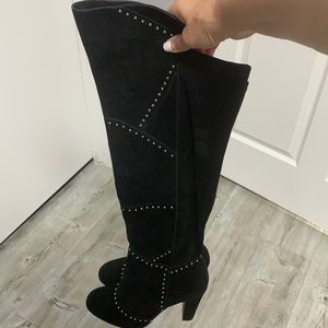 Vince Camuto over the knee suede boots